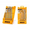 SET BROCAS PARA CONCRETO 5 PIEZAS INDUSTRIAL 6-12MM INGCO (AKD2052)