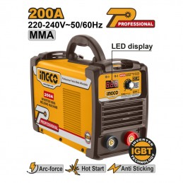 SOLDADORA MMA INVERTER 200...