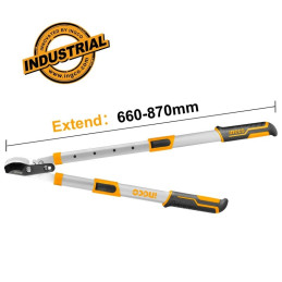 Tijera Corta Ramas INGCO HLTS7608 – Mango Aluminio Extensible 66-87 cm para Poda Eficiente